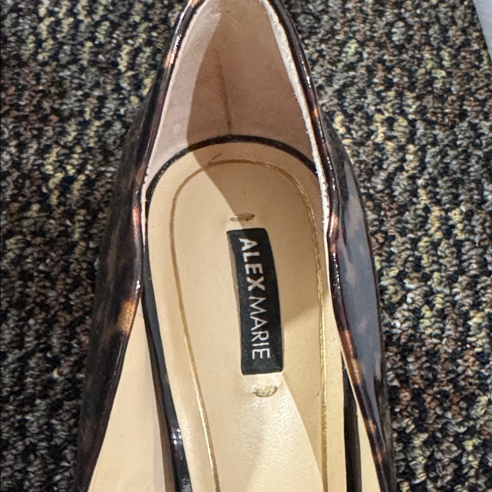 Alex‎ Marie Brown Leopard Print Heels - Picture 10 of 16